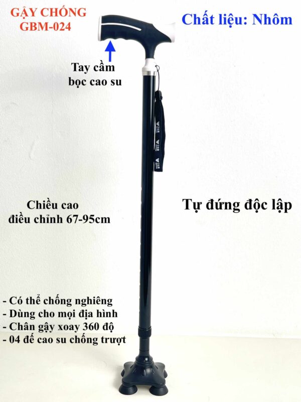 Gậy chống cho người già GBM 024 - Ảnh 2