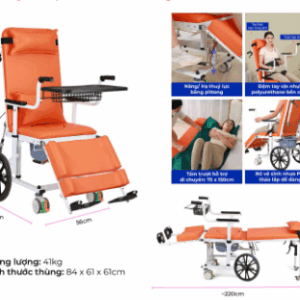 Alternative view of Xe Di Chuyển Bệnh Nhân Đa Năng XDBN-01