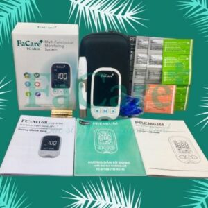 Alternative view of Máy đo đa thông số Tiểu đường, Mỡ máu, Gout- FaCare M168