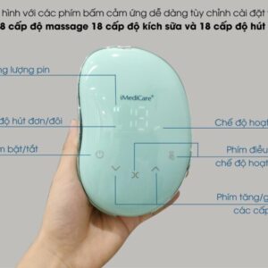 Alternative view of Máy hút sữa điện đôi IMEDICARE IBP-8D