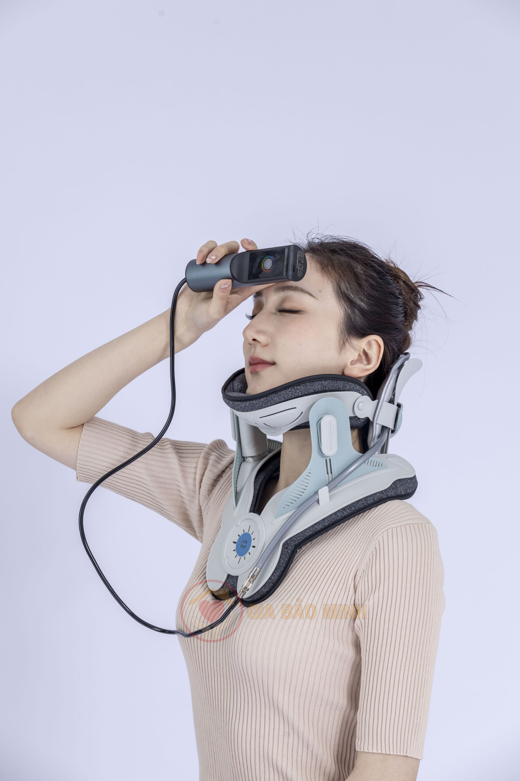 Đai hơi kéo dãn cột sống cổ GBM 006 - Ảnh 4