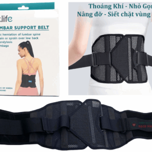 Đai lưng cao cấp DR.LIFE ( Đai lưới thoáng khí)