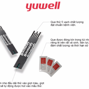 Alternative view of Que Thử Đường Huyết Yuwell Y330